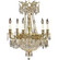 Valencia Nine Light Chandelier in Polished Brass w/Black Inlay (183|CH8141P12GST)