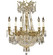 Valencia Nine Light Chandelier in Polished Brass w/Umber Inlay (183|CH8141P01GPI)