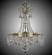 Valencia Eight Light Chandelier in Antique Black Glossy (183|CH8122P02G)