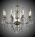 Parisian Eight Light Chandelier in Empire Bronze (183|CH7815UTK23SST)