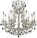 Parisian Eight Light Chandelier in Antique White Glossy (183|CH7014O04GST)