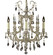 Parisian Four Light Chandelier in Antique White Glossy (183|CH7011O04GPI)