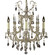 Parisian Four Light Chandelier in French Gold Glossy (183|CH7011ATK03GPI)