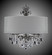 Llydia Five Light Chandelier in Antique White Glossy (183|CH6512OLN04GPIGL)