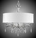 Kaya Six Light Chandelier in Polished Nickel (183|CH5603G38GSTHL)