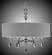 Kensington Six Light Chandelier in Pewter (183|CH5486O37GSTGL)