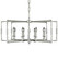 Magro Eight Light Chandelier in Pewter w/Polished Nickel Accents (183|CH360537G38GST)