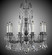 Finisterra Ten Light Chandelier in Antique Black Glossy (183|CH2054OLN02GPI)