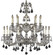 Finisterra 20 Light Chandelier in Antique Black Glossy (183|CH2009OLN02GPI)