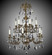 Finisterra 12 Light Chandelier in Polished Brass w/Umber Inlay (183|CH2007ALN01GST)