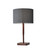 Ellis Table Lamp in Walnut Rubber Wood (262|409215)