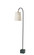 Hanover Floor Lamp in Black W. Antique Brass Accent (262|339901)