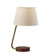 Louie Table Lamp in Antique Brass W. Walnut Rubberwood Base (262|301521)