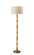 Eve Floor Lamp in Natural Oak Wood W. Antique Brass Accent (262|157712)