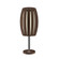 Barrel One Light Table Lamp in American Walnut (486|701118)