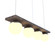 Sfera Four Light Pendant in American Walnut (486|62318)