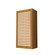 Clean Two Light Wall Lamp in Teak (486|58012)