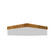 Clean LED Ceiling Mount in Teak (486|565LED12)