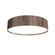 Cylindrical LED Ceiling Mount in American Walnut (486|528LED18)