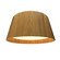 Conical LED Ceiling Mount in Louro Freijo (486|5099LED09)