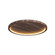 Squadro LED Ceiling Mount in American Walnut (486|5097LED18)