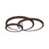 Frame LED Ceiling Mount in American Walnut (486|5084LED18)