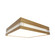 Crystals LED Ceiling Mount in Louro Freijo (486|5046CLED09)