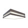 Crystals LED Ceiling Mount in American Walnut (486|5029CLED18)