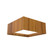 Squares LED Ceiling Mount in Teak (486|494LED12)