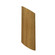Clean Two Light Wall Lamp in Louro Freijo (486|46609)