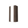 Clean Two Light Wall Lamp in American Walnut (486|44618)