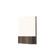 Clean One Light Wall Lamp in American Walnut (486|44418)