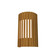 Slatted LED Wall Lamp in Teak (486|420LED12)