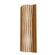 Living Hinges Two Light Wall Lamp in Teak (486|407112)