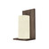 Clean One Light Wall Lamp in American Walnut (486|405118)