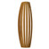 Barrel Three Light Wall Lamp in Teak (486|404112)