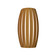 Barrel LED Wall Lamp in Teak (486|4014LED12)