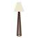 Slatted One Light Floor Lamp in American Walnut (486|361218)