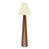 Slatted One Light Floor Lamp in Imbuia (486|361206)