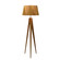 Facet One Light Floor Lamp in Teak (486|303412)