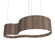 Organic LED Pendant in American Walnut (486|285LED18)