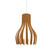 Barrel One Light Pendant in Teak (486|26912)