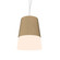 Conical One Light Pendant in Maple (486|26434)