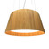 Conical LED Pendant in Louro Freijo (486|258LED09)