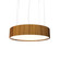 Cylindrical Three Light Pendant in Teak (486|23112)
