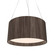 Cylindrical LED Pendant in American Walnut (486|214LED18)