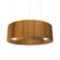 Cylindrical LED Pendant in Teak (486|213LED12)