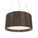Cylindrical LED Pendant in American Walnut (486|206LED18)