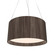 Cylindrical Three Light Pendant in American Walnut (486|20218)