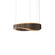 Horizon LED Pendant in American Walnut (486|1468LED18)